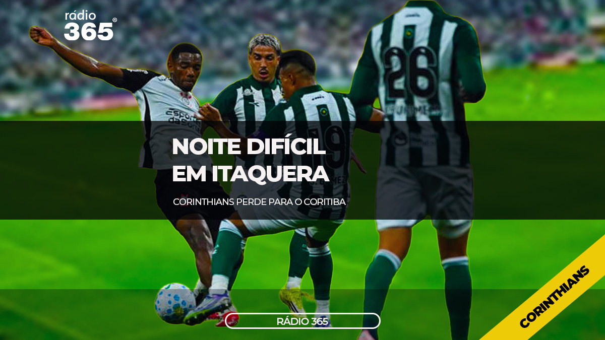 Timão perde na Arena para o Coritiba no Brasileirão 2026 por 2x0