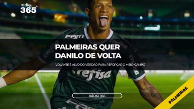 Danilo pode retornar ao Palmeiras
