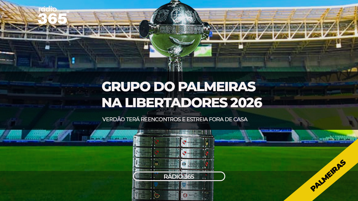 Grupo do Palmeiras na Libeertadores 2026
