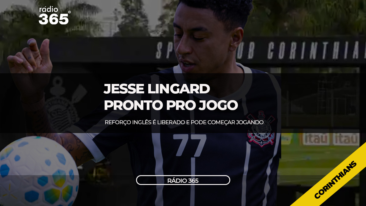 Jesse Lingard pronto para estrear pelo Corinthians