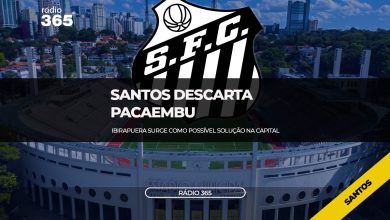 Pacaembu fora dos planos do Santos