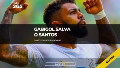 Gabigol salva o Santos em Mirassol