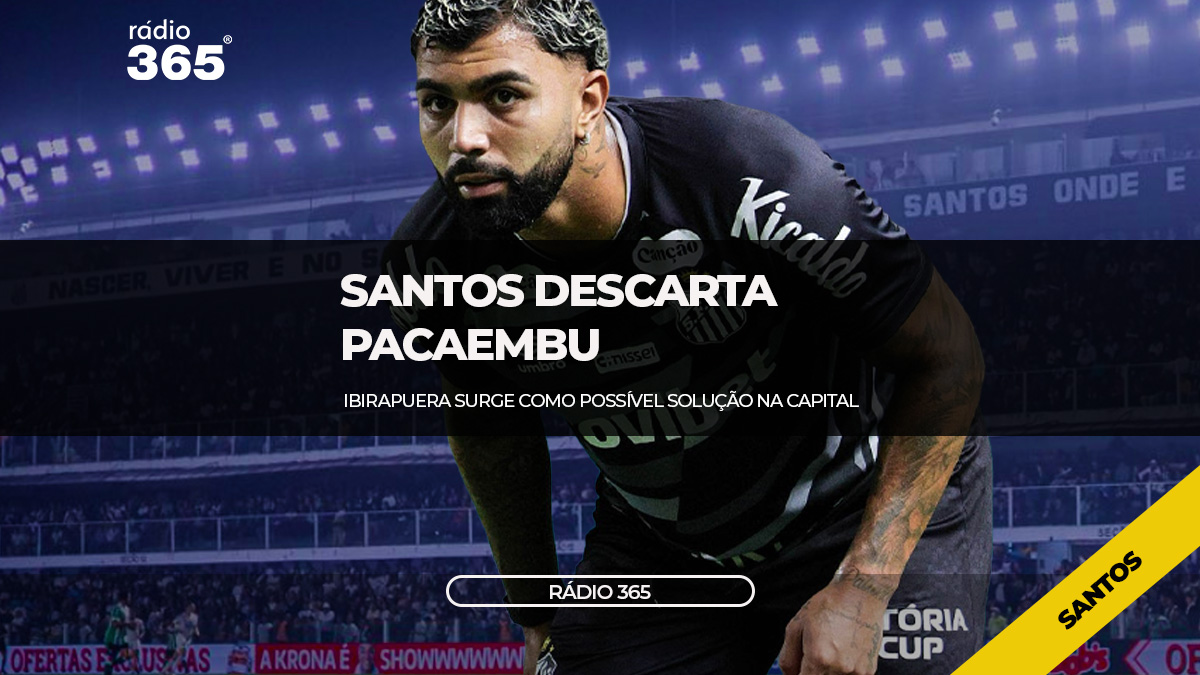 Santos sem Gabigol na Vila Belmiro