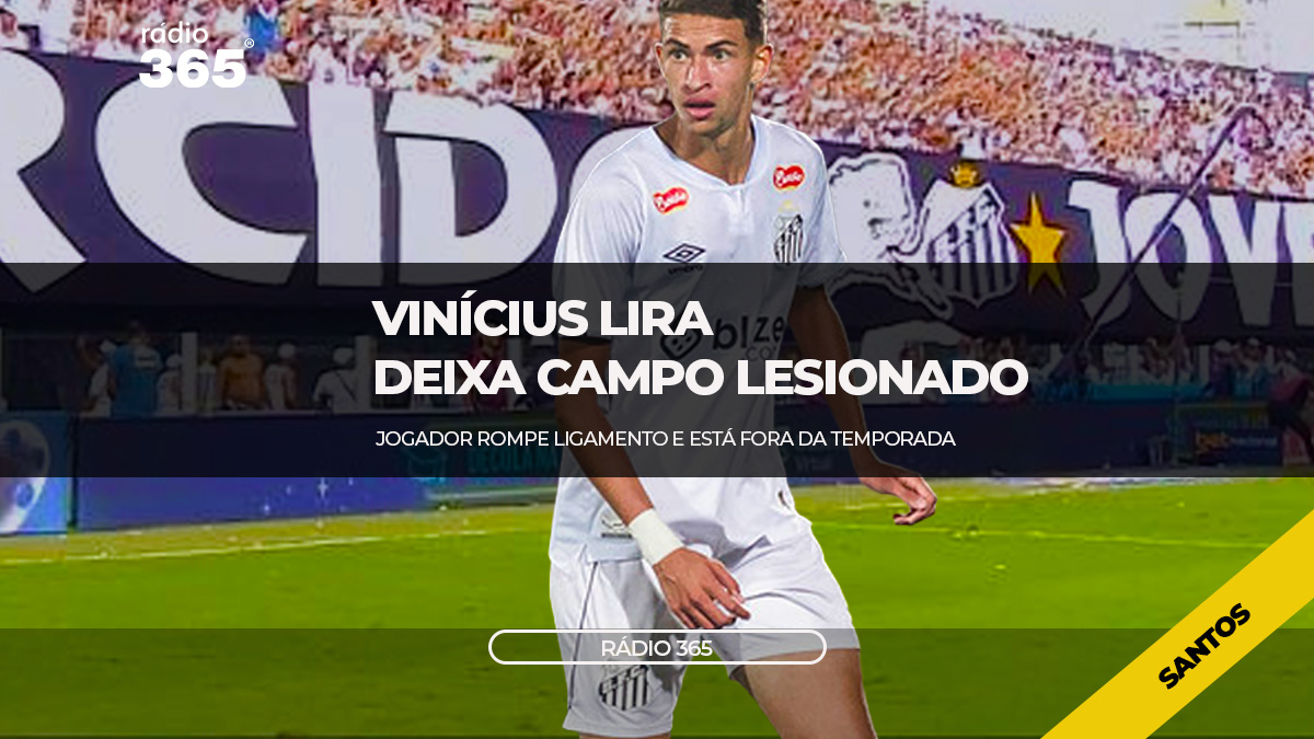 Vinícius Lira deixa campo lesionado