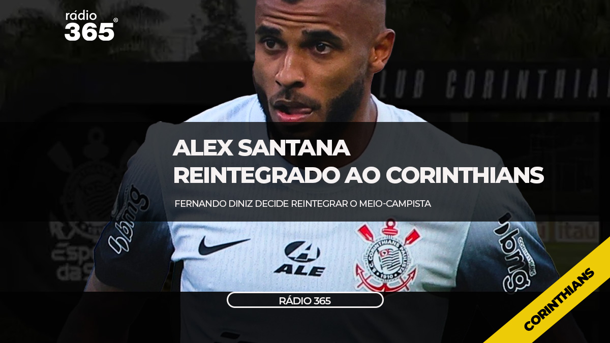 Alex Santana reintegrado ao Corinthians