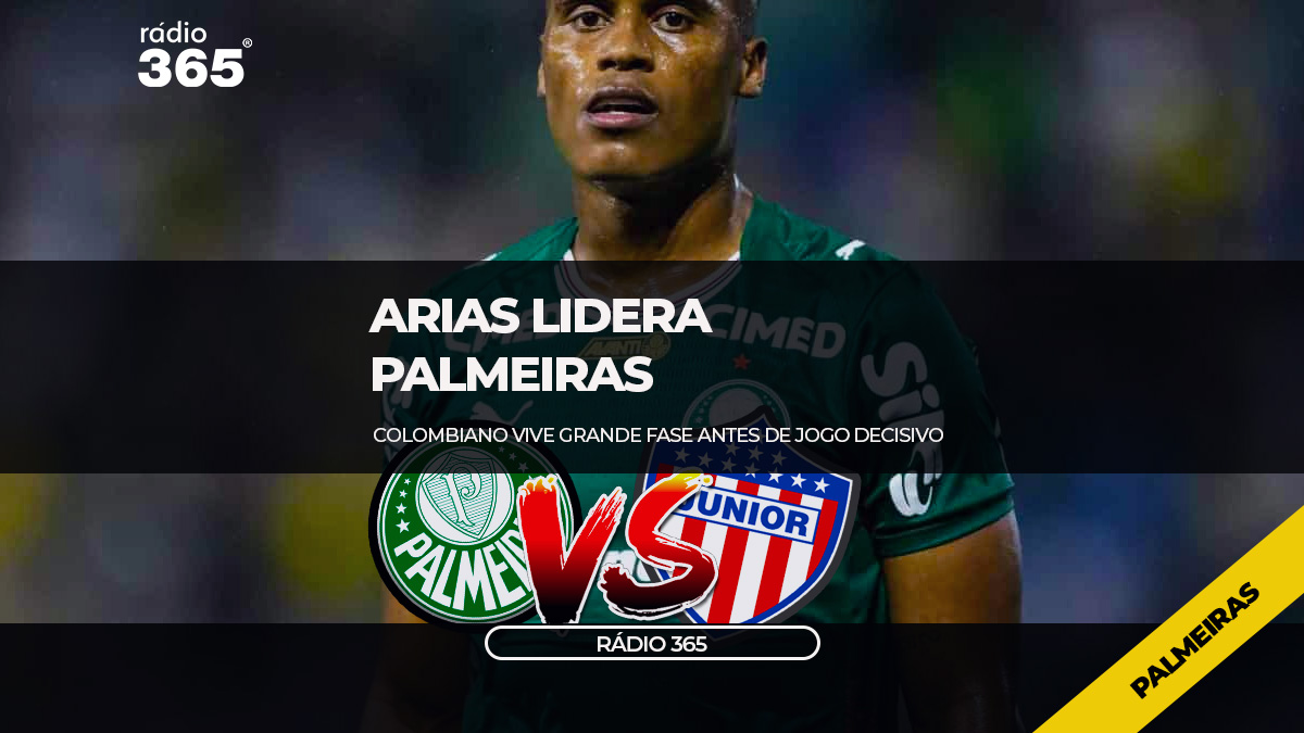 Arias lidera Palmeiras na estreia da Libertadores