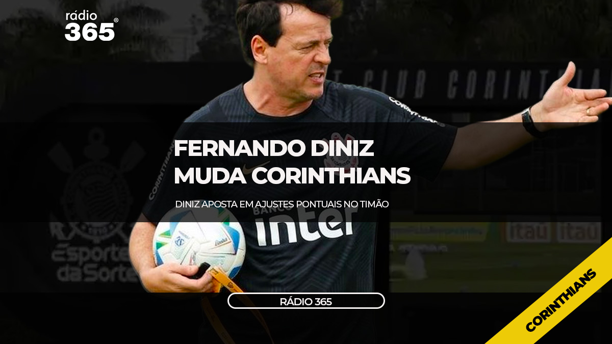 Fernando Diniz comanda primeiro treino no Corinthians