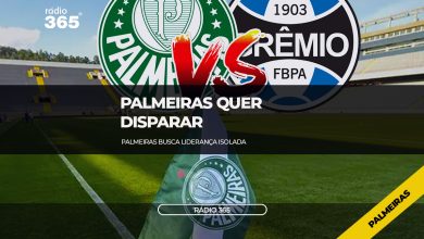 Escalações Palmeiras x Grêmio
